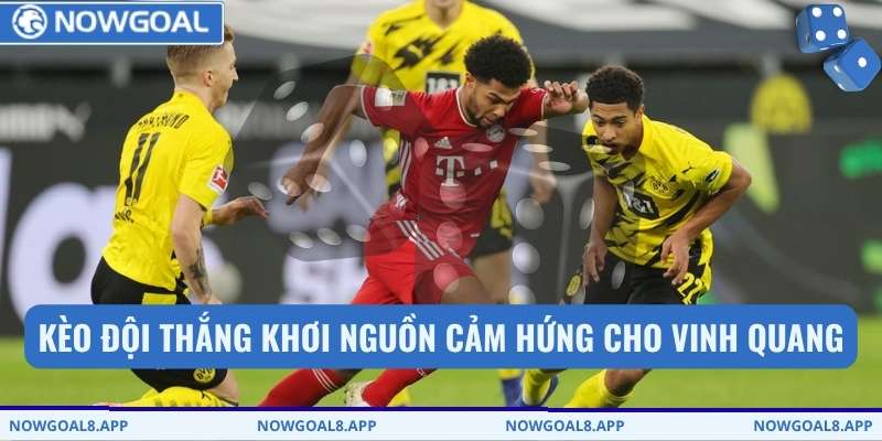 Kèo đội thắng khơi nguồn cảm hứng cho vinh quang